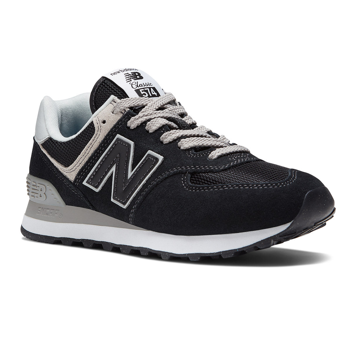New Balance Women's 574 Core, Every day walking sneaker, streetwear, Breathable textile. Style #WL574EVB