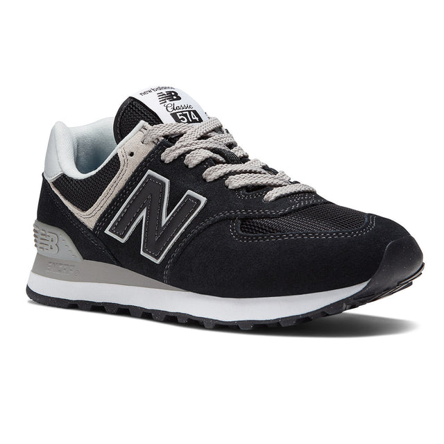 New Balance Women's 574 Core, Every day walking sneaker, streetwear, Breathable textile. Style #WL574EVB