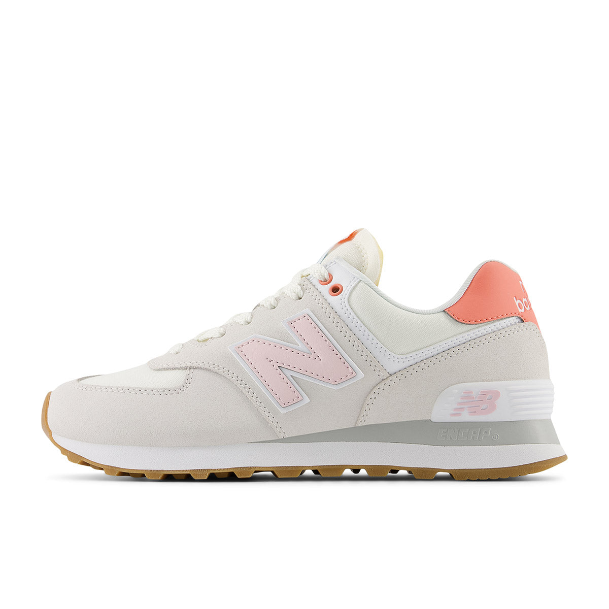 New Balance Women's 574 Core in Reflection with Rose Sugar