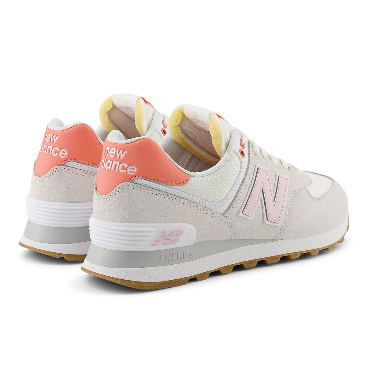 New Balance Women's 574 Core in Reflection with Rose Sugar