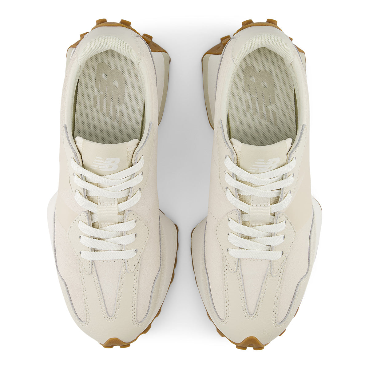 New Balance 327 Classic Retro Women's Runners in Linen with Timberwolf