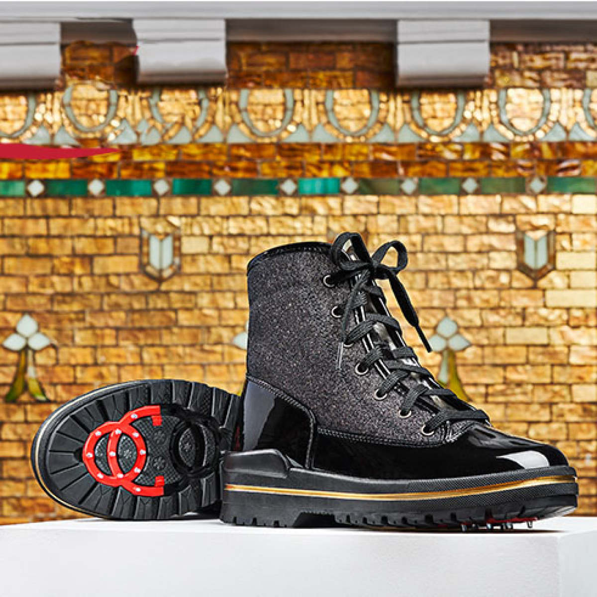 Pop Winter Lace Boots