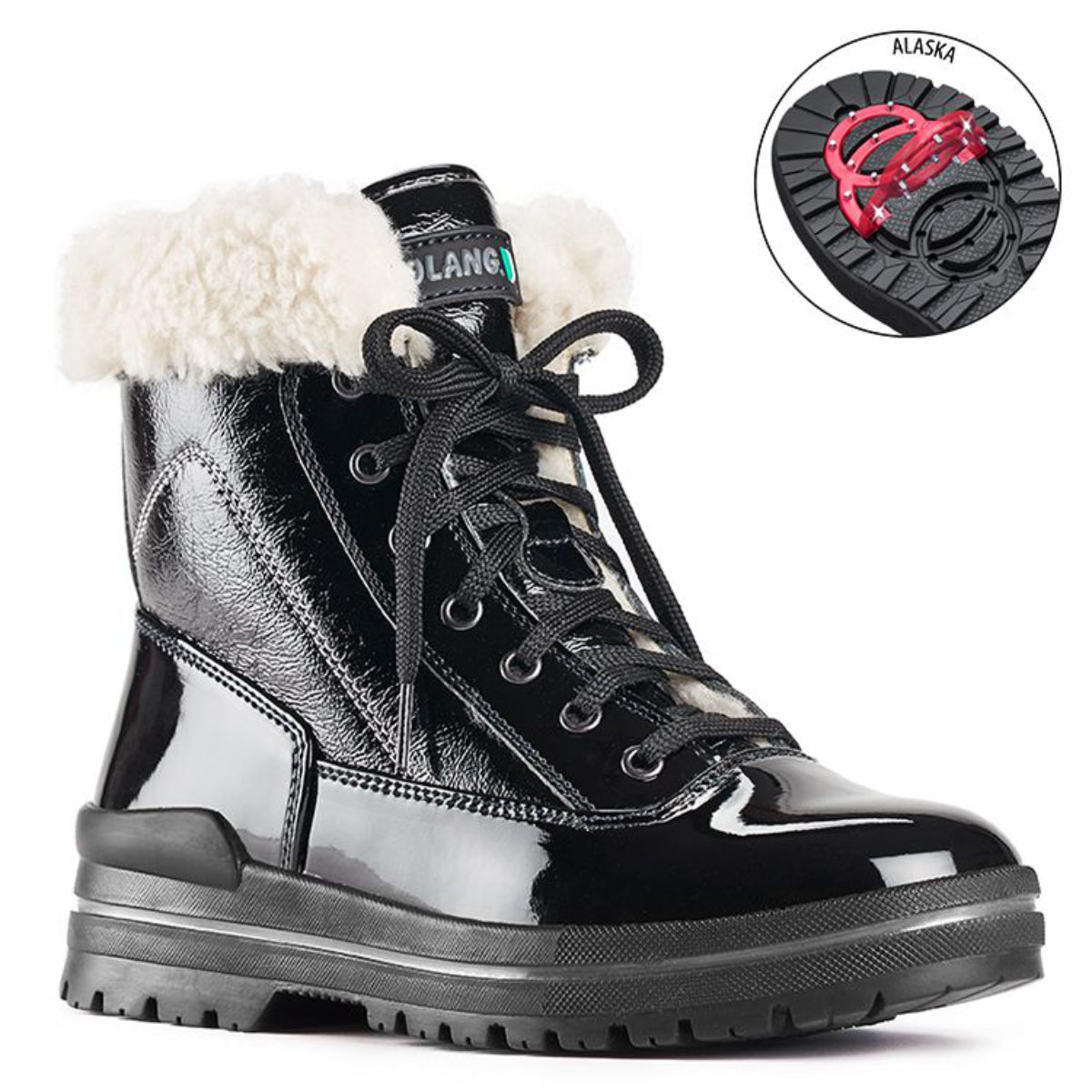 Rimini Lace Winter Ankle Boots