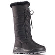Olang Valeria Nero Black winter boots with quilted polyester upper, lace and zipper closure, wool lining, and REGINA outsole with OC System® grips.