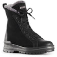 Olang Zaide Black women’s winter boots with leather and hydro-suede upper, shearling lining, lace and zipper closure, and ALASKA outsole with OC System® grips.