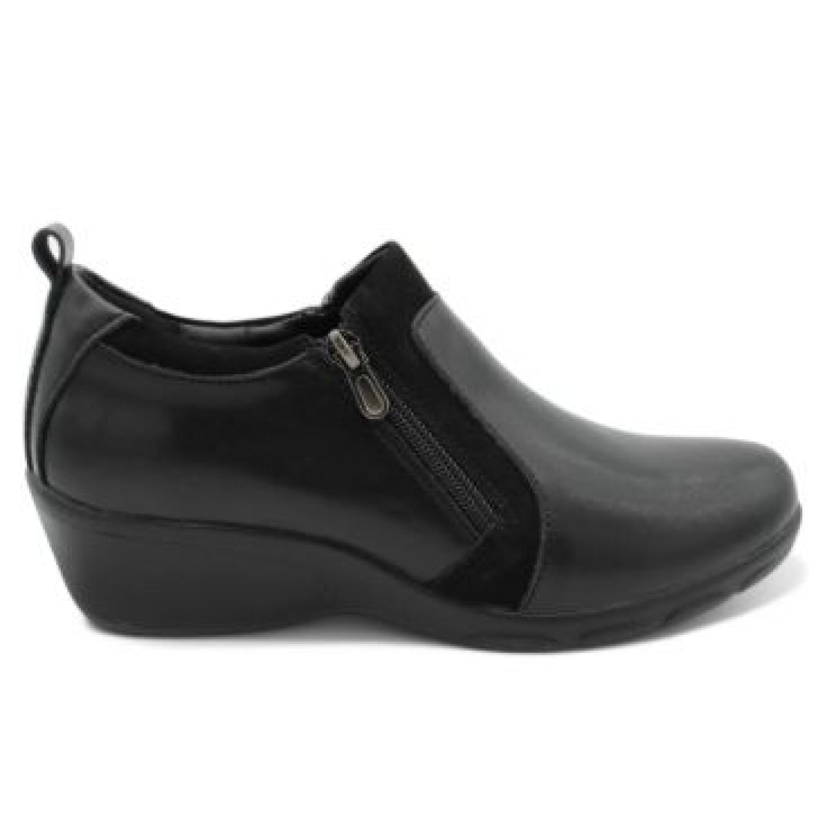 F5118 Side Zip Casual Slip On