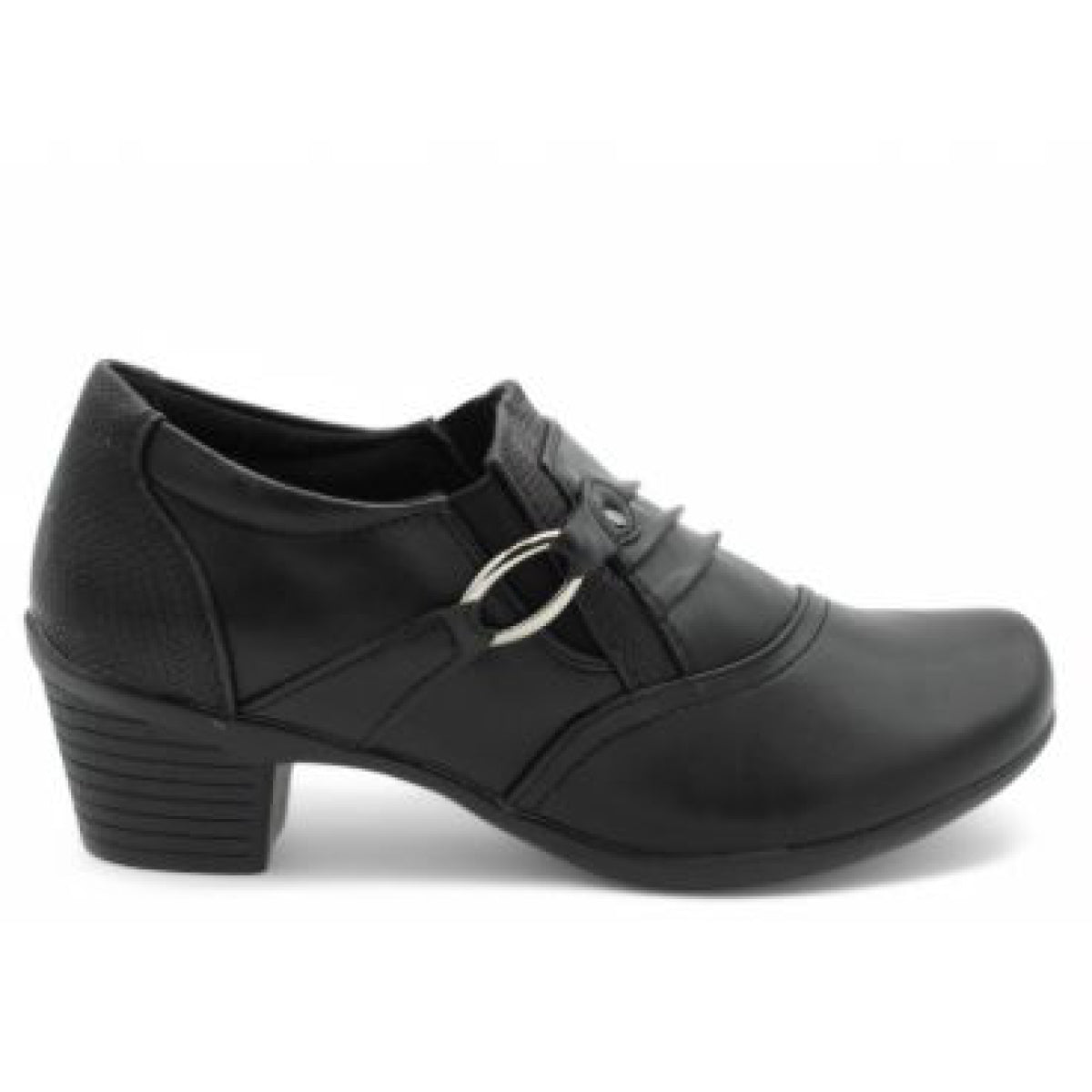 F7109 Low Block Heel Dress Shoe