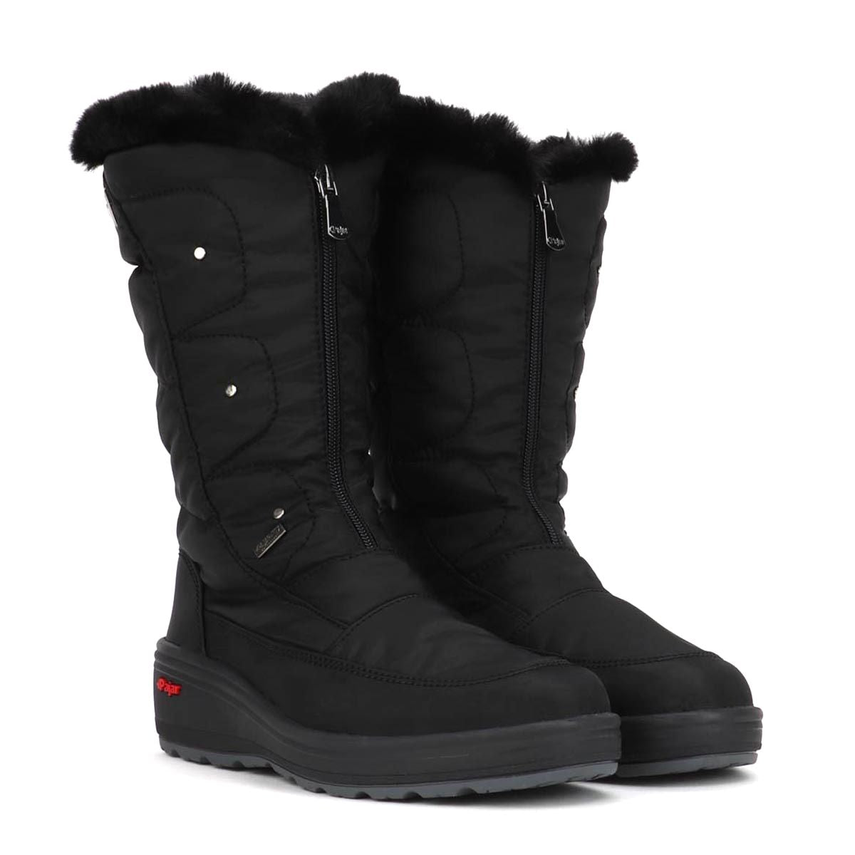 Louisa Women's Zip Up High Boot W/Ice Gripper
