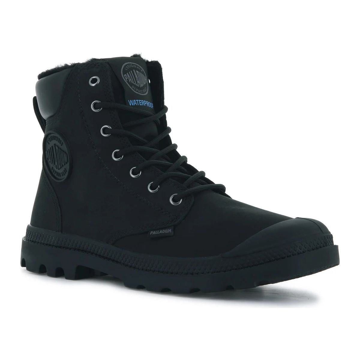 Palladium Pampa Sport Cuff Waterproof Unisex Boot in Black