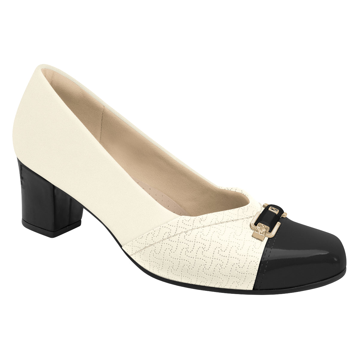 110158 Dress Shoe with Medium Heel