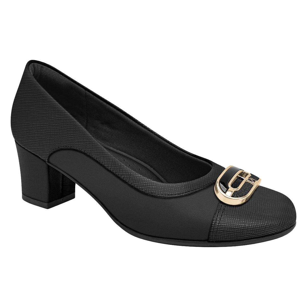 110165 Dress Shoe with Medium Heel