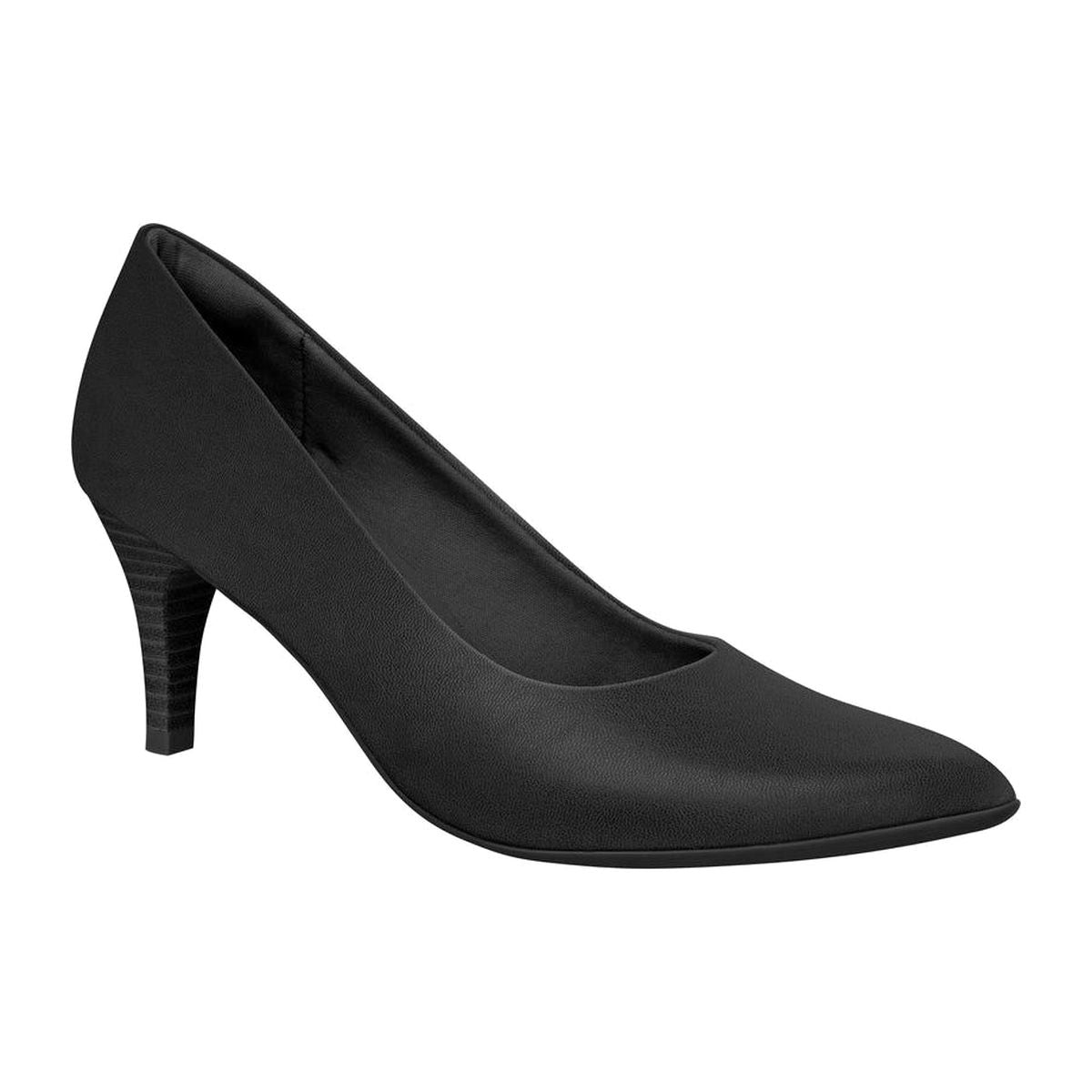 745035 Dress Scarpine Heel in Black