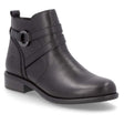 Remonte Odeon D0F77 Women's Ankle Boot, versatile shoe, water resistant, dependable grip comfortable all day wear. Style #D0F77-00