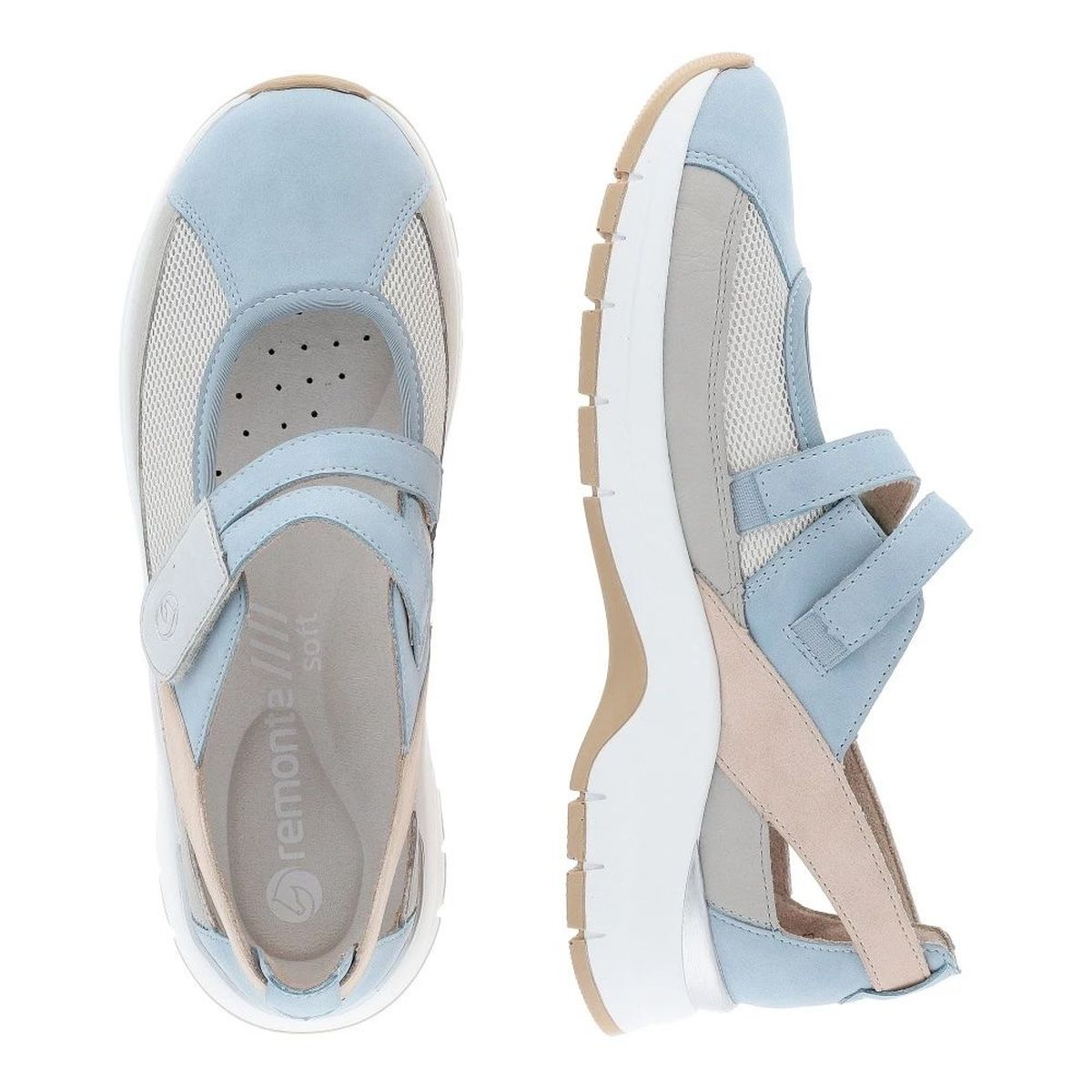 Remonte D0G08 Women's Casual Slipon in Aqua