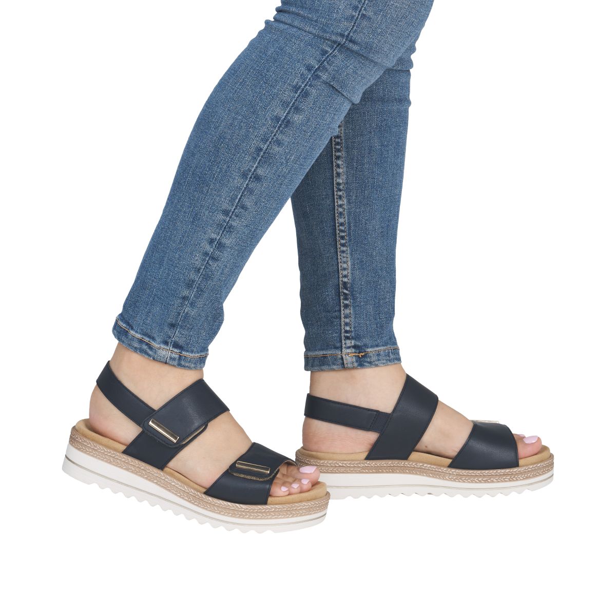 Remonte D0Q59 Women's Sandals in Blue