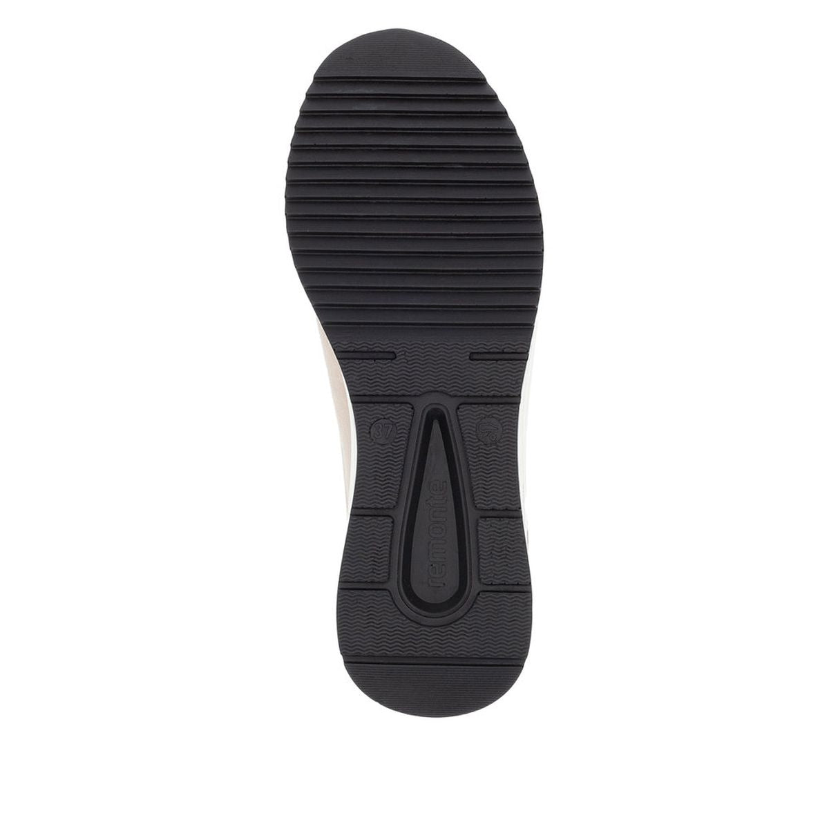 Remonte D0T08 Women's Wedge Sneaker in Jute