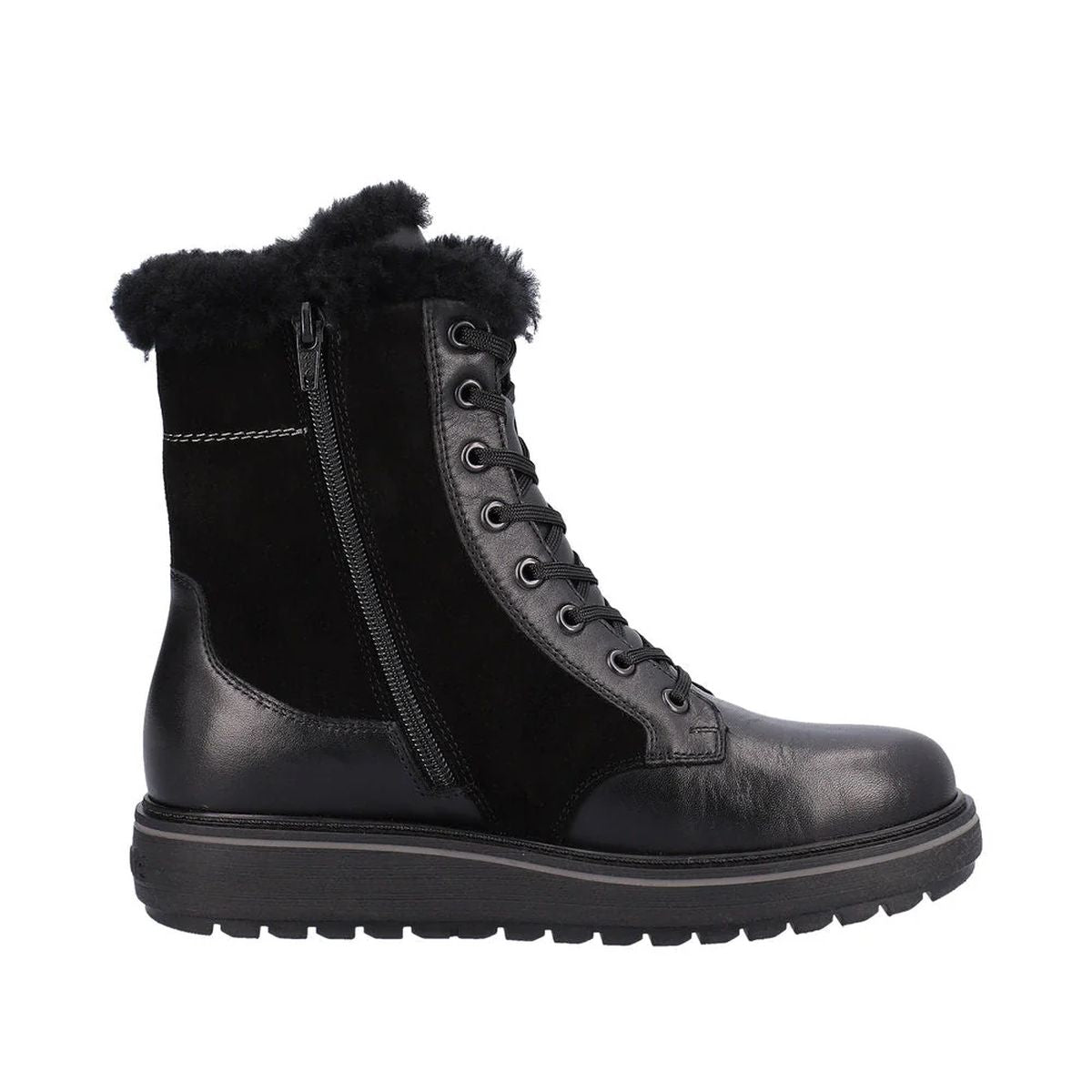 Remonte D0U76 Suede Lace Up Women's Boots