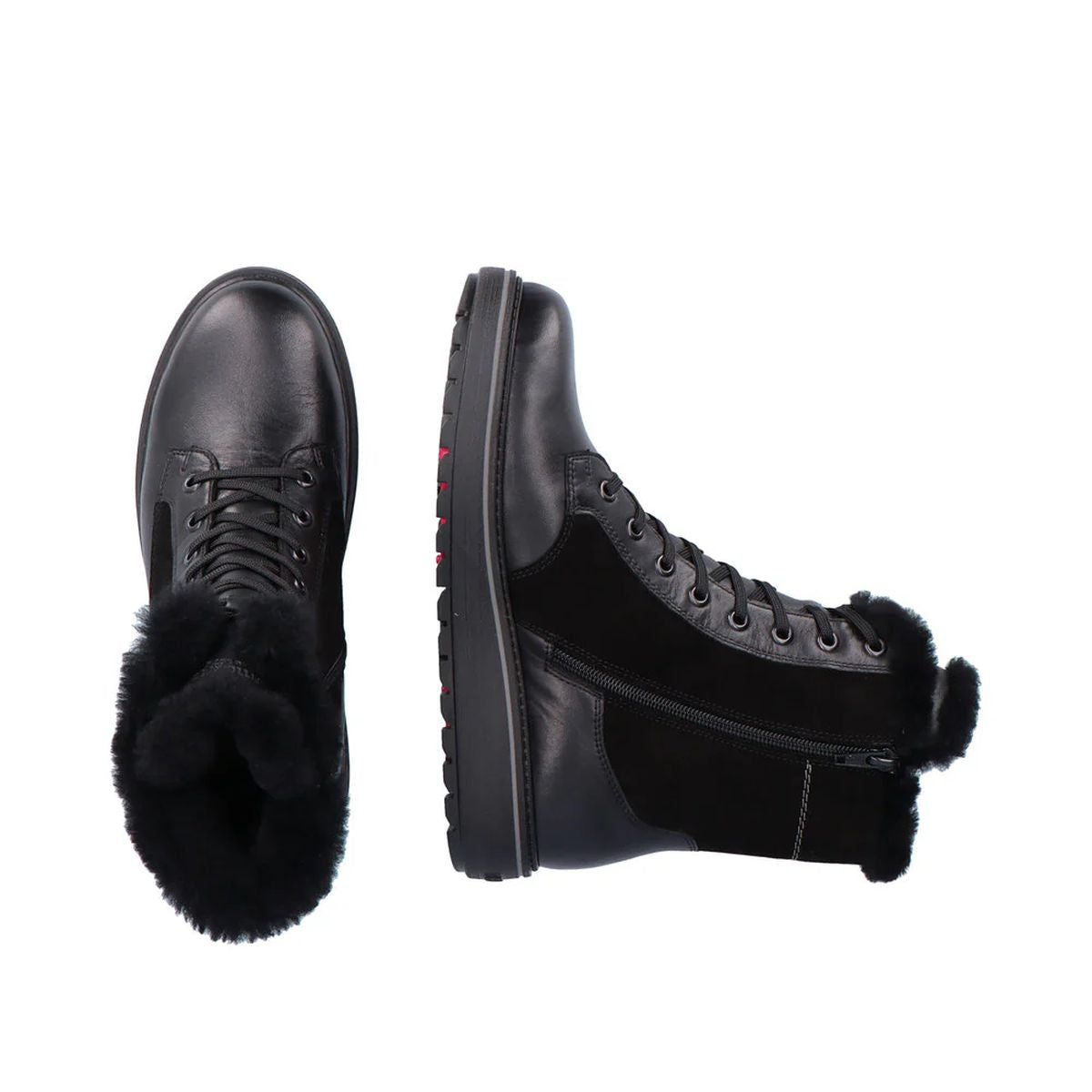 Remonte D0U76 Suede Lace Up Women's Boots