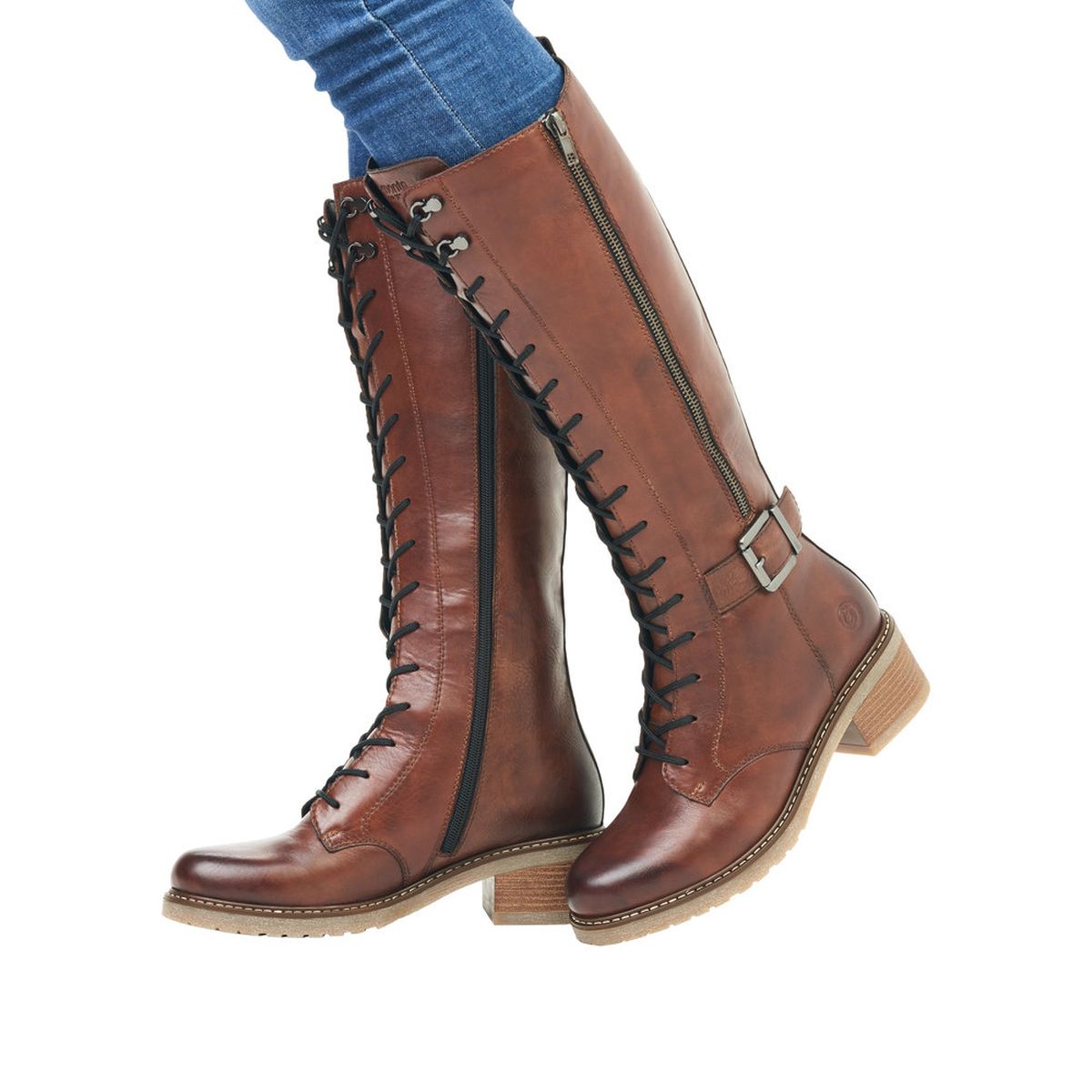 Remonte D1A74 Women's High Boots in Chestnut