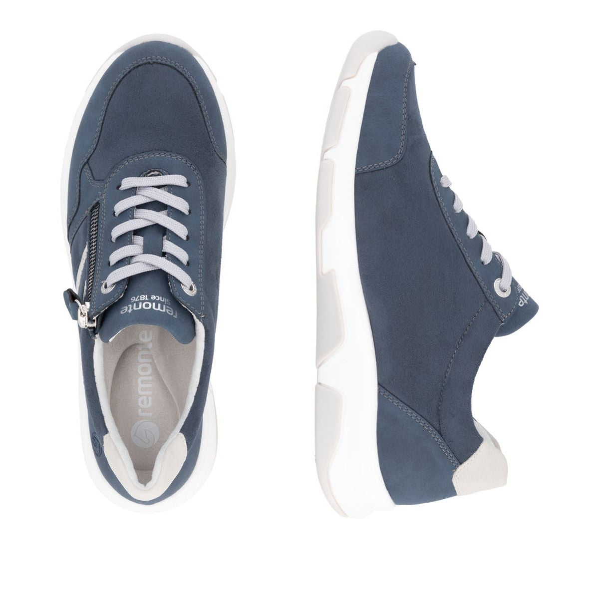 Remonte D1S04 Women's Side Zip Sneaker