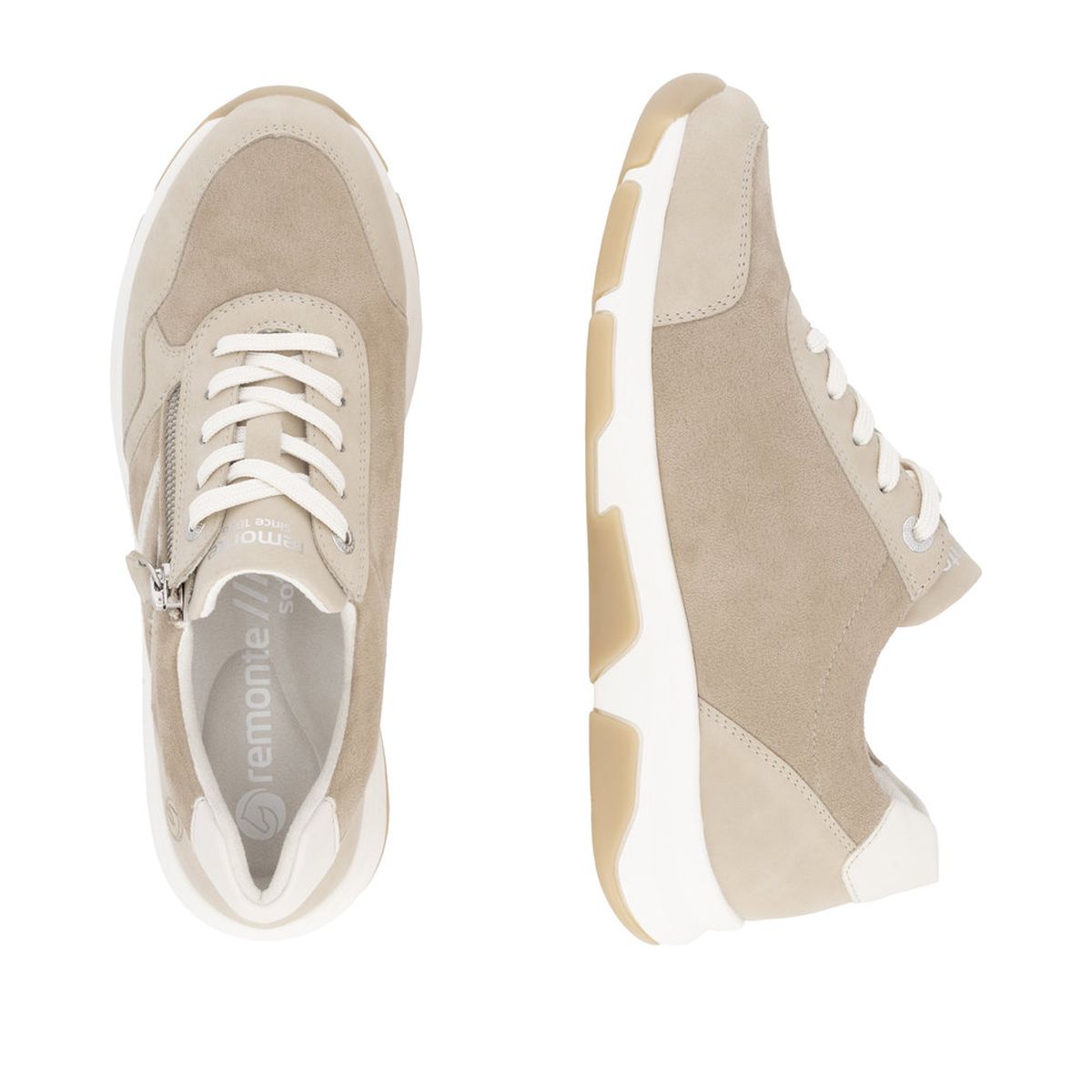 Remonte D1S04 Women's Side Zip Sneaker