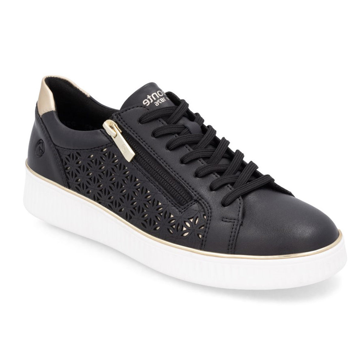 Remonte D2E00 Women's Side Zip Sneaker