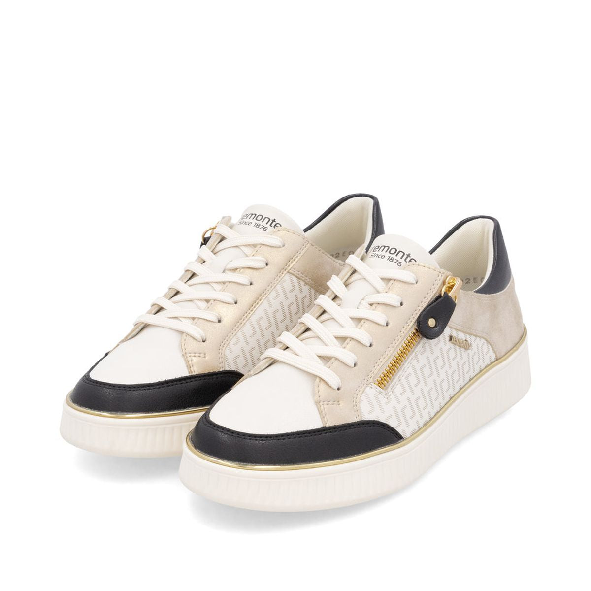 Remonte D2E04Women's Side Zip Sneaker