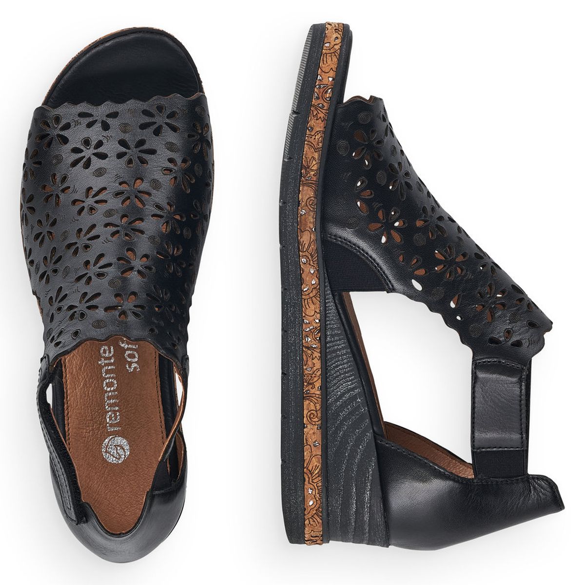 Remonte D3056 Women's Wedge Sandals