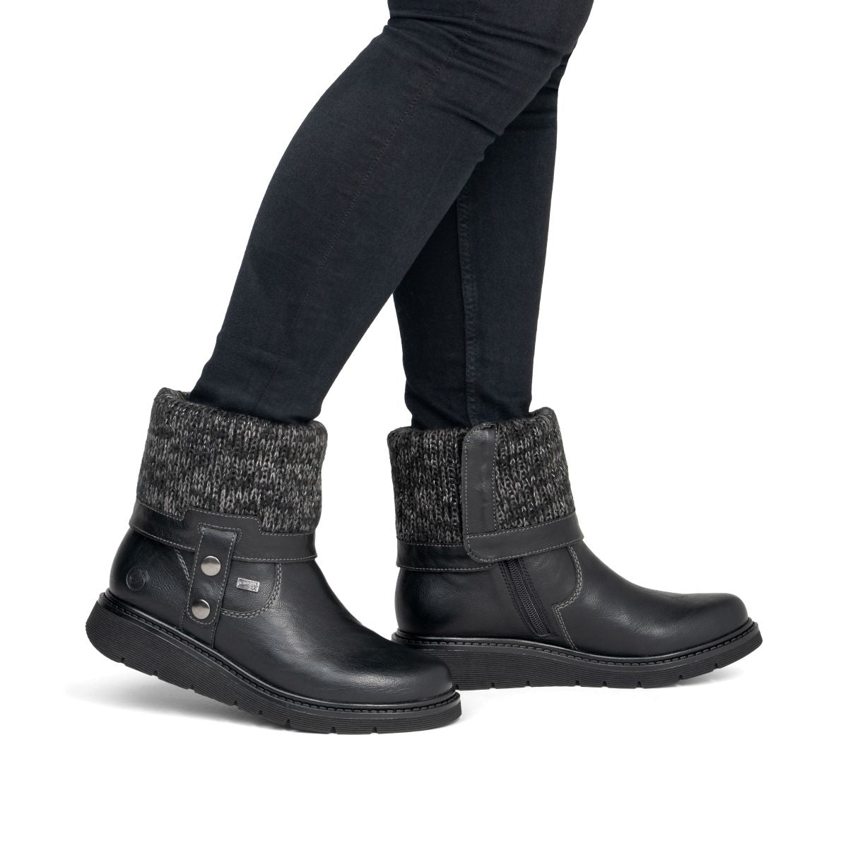 Remonte D3976 Women's Winter Boot – Black
