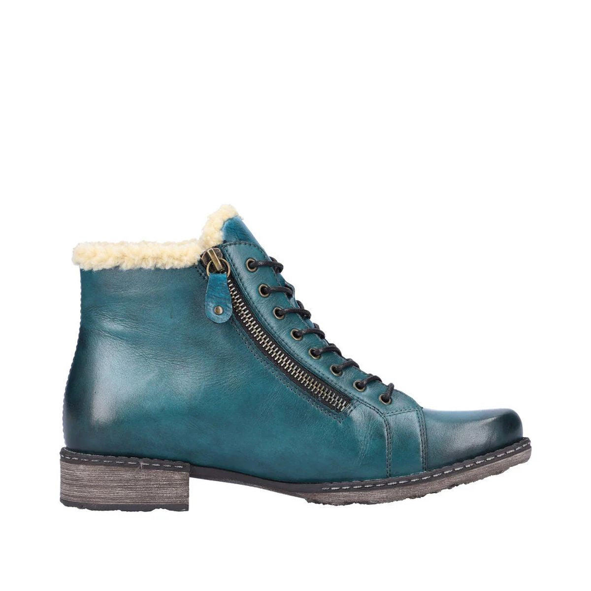 D4372 Midnight Lace Up Boots