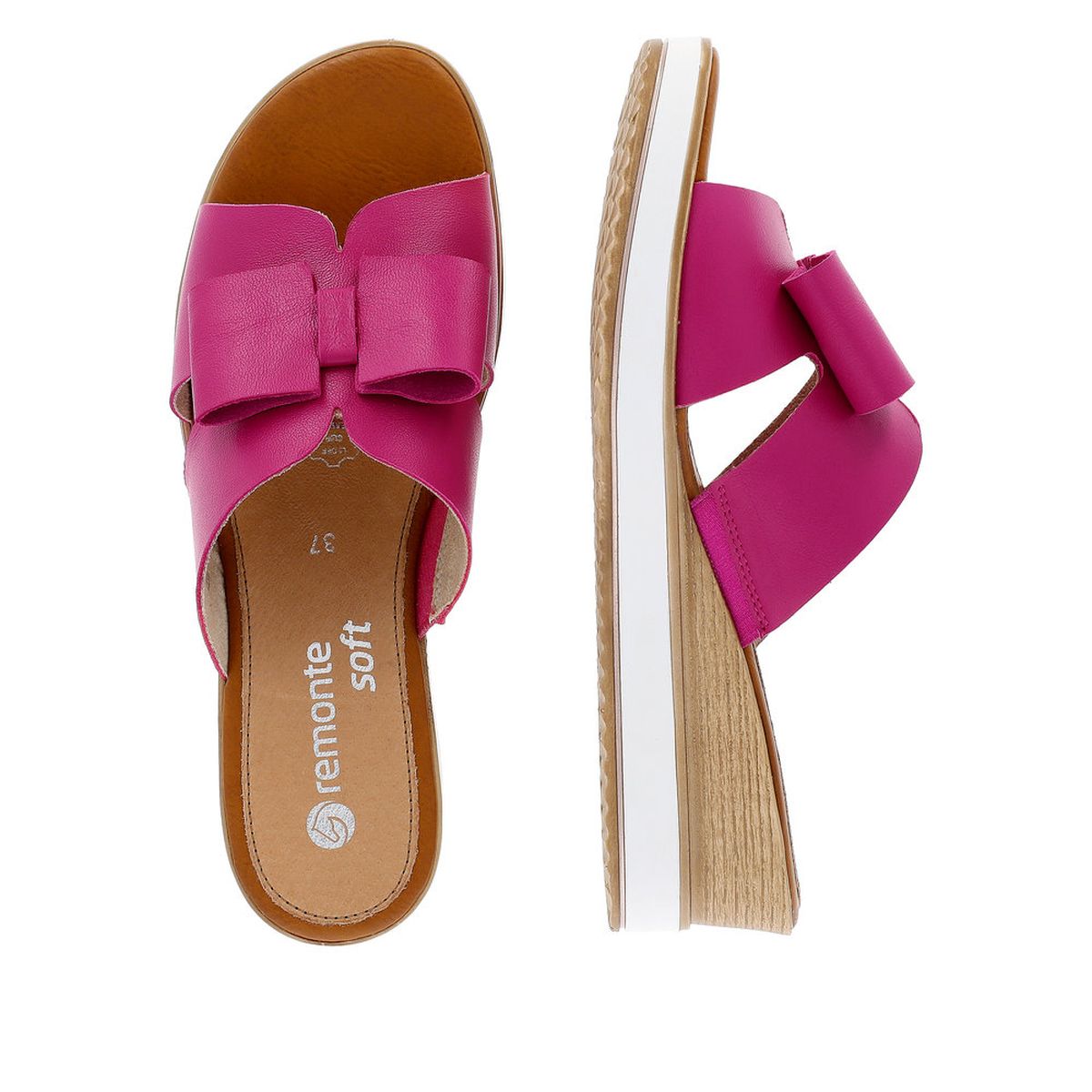 Remonte D6456 Mule Women's Sandals in Fuchsia
