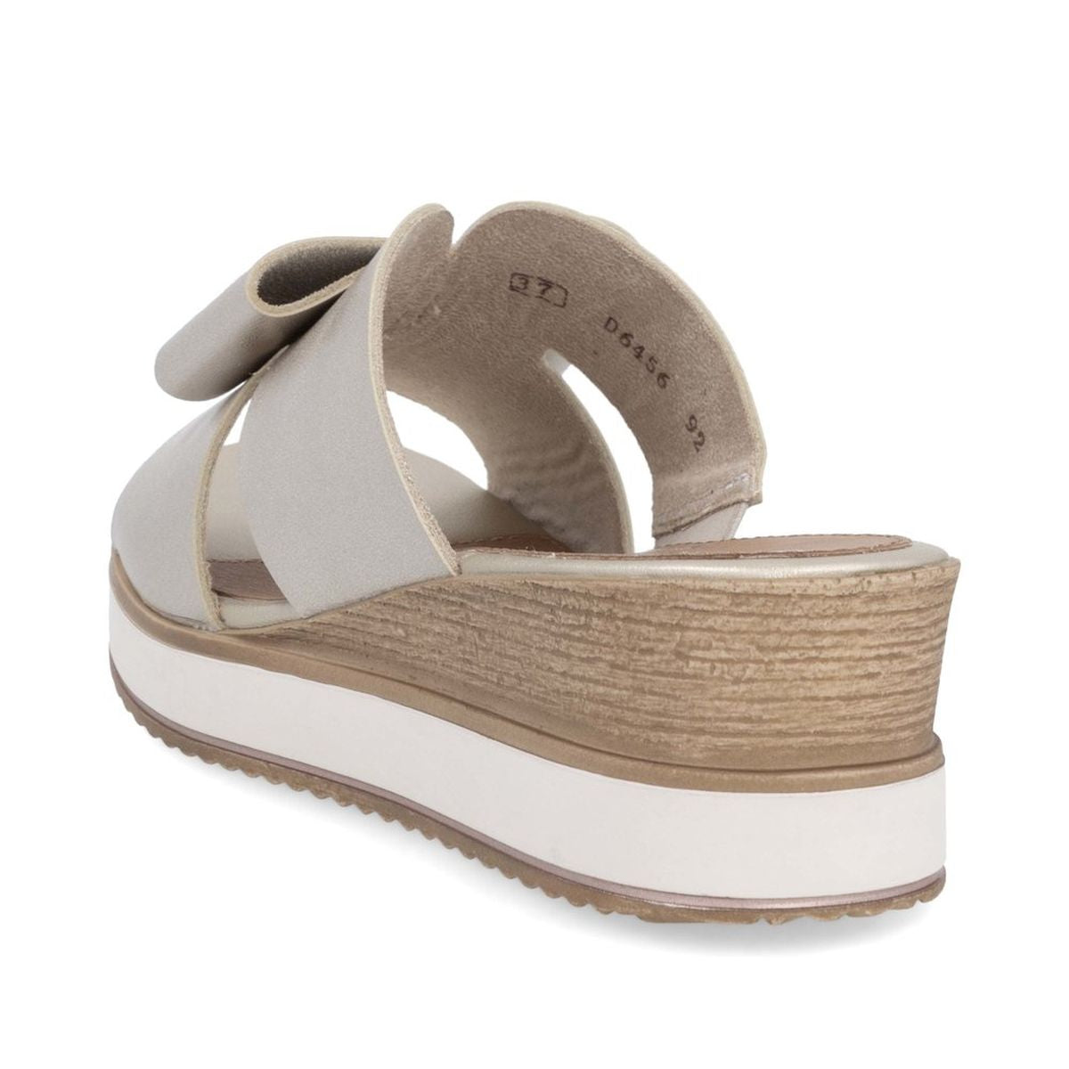 Remonte D6456 Women's Mule Sandals in Pale Gold