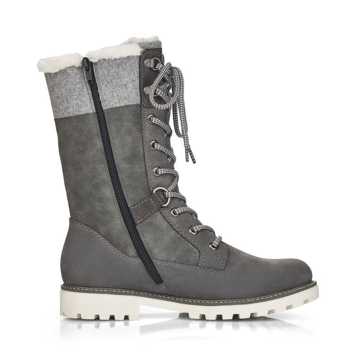 D8474 Lace Winter Boot