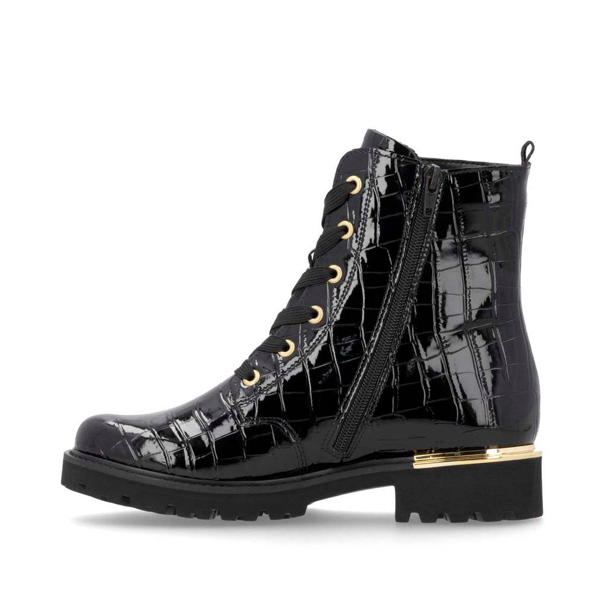 Remonte D8683 Patent Women's Ankle Boots