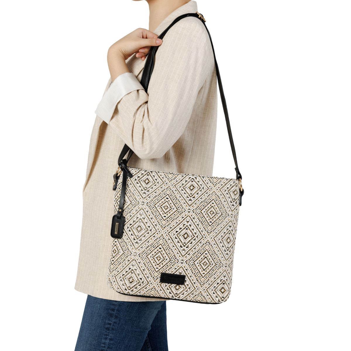 Remonte Q0731 Women's Shoulder Bag - White