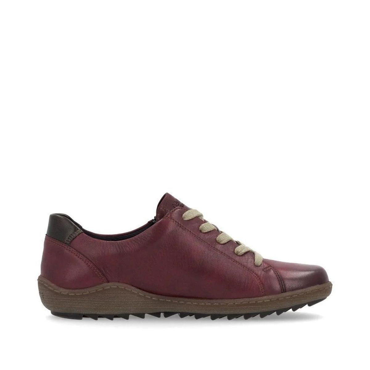 Remonte R1440 Women's Lace Up Shoe in Vino