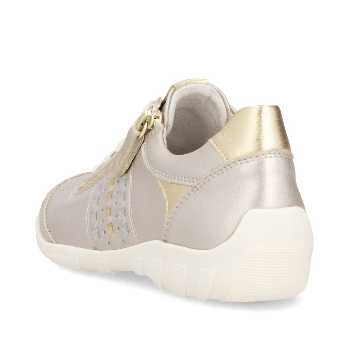 Remonte R3404 Lace Up Women's Shoe in Champagne