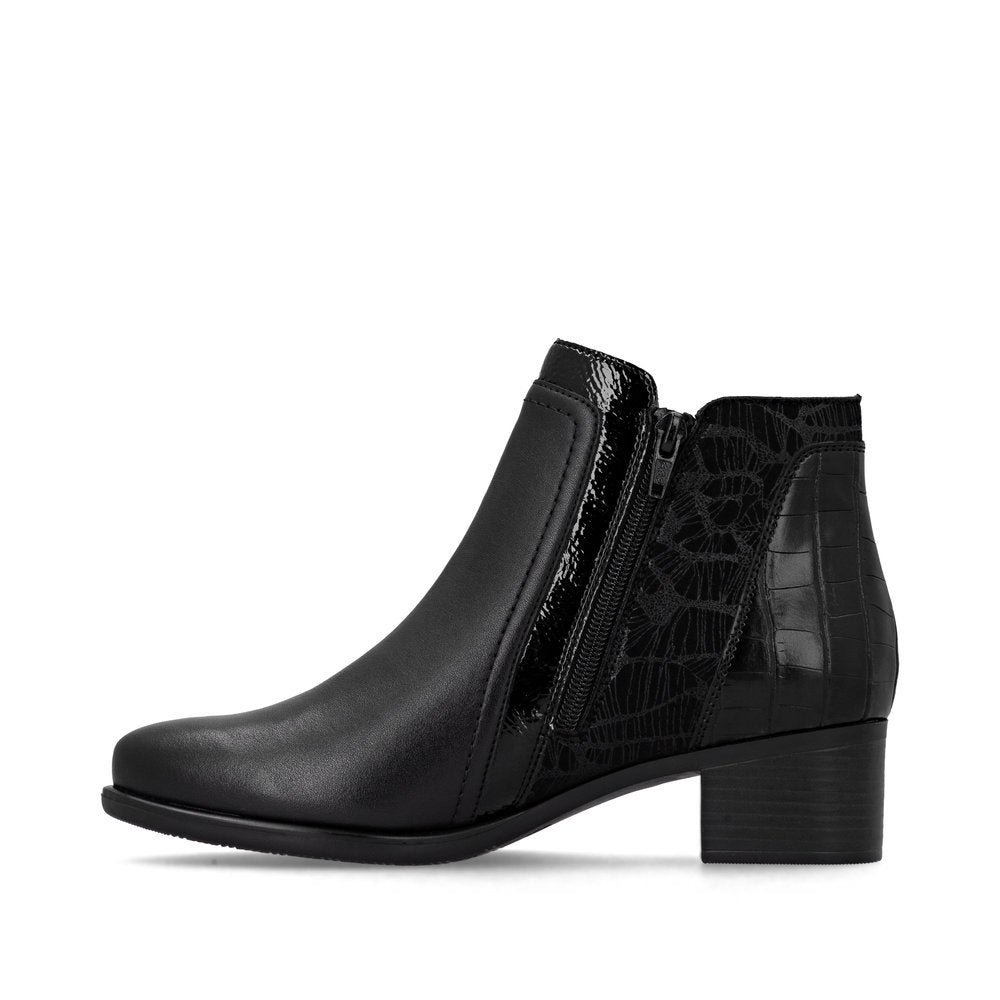 Remonte R5172 Women's Dress Boot in Black