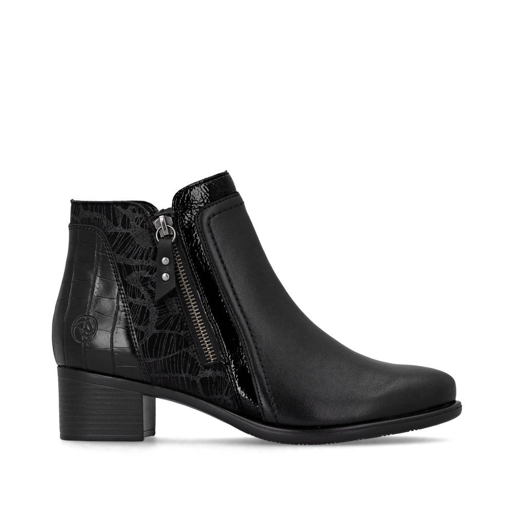 Remonte R5172 Women's Dress Boot in Black