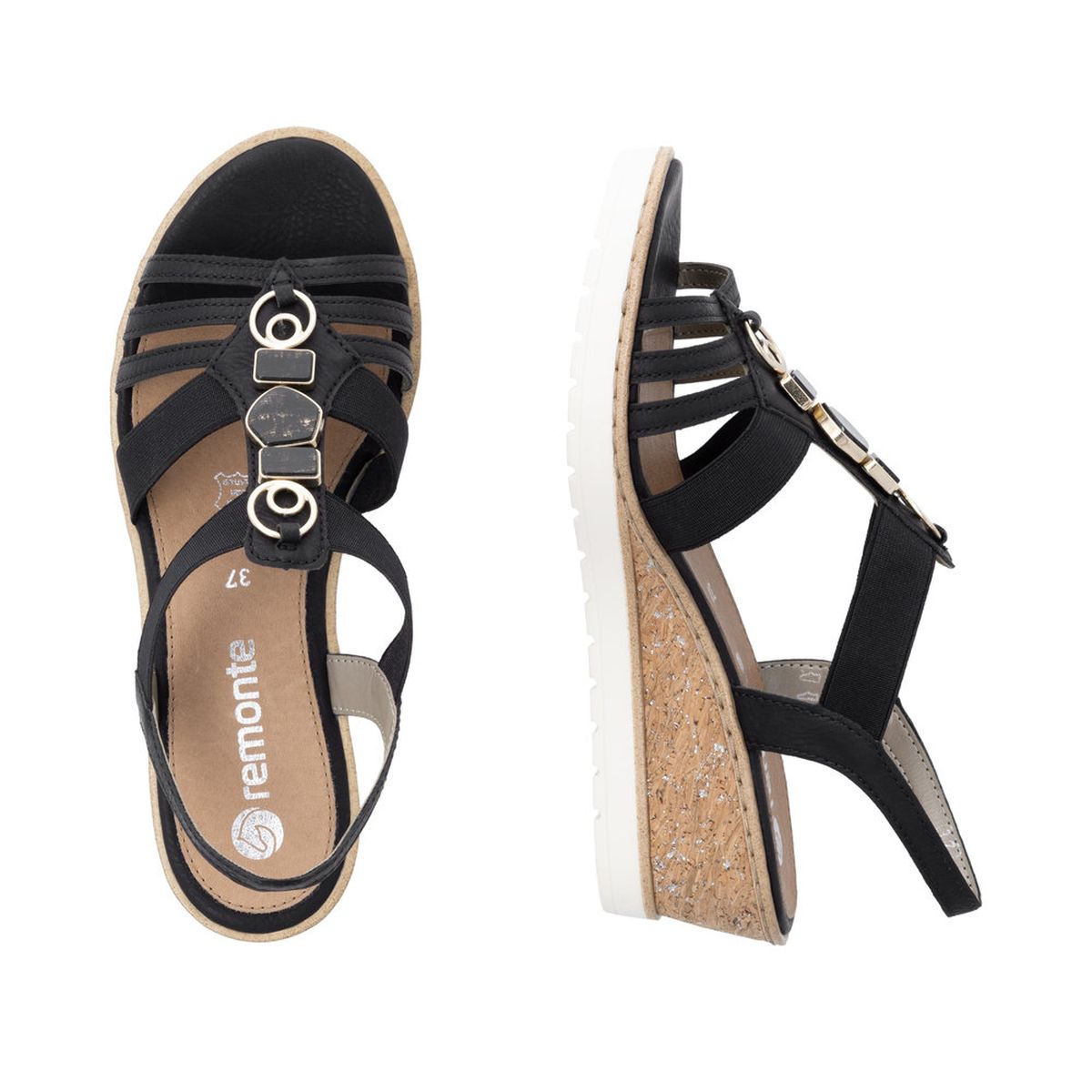 Remonte R6264 Women's Wedge Sandals