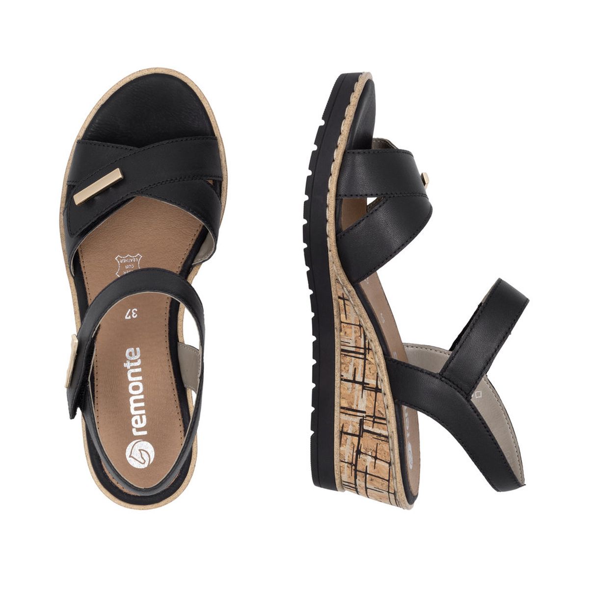 Remonte R6266 Women's Wedge Sandals