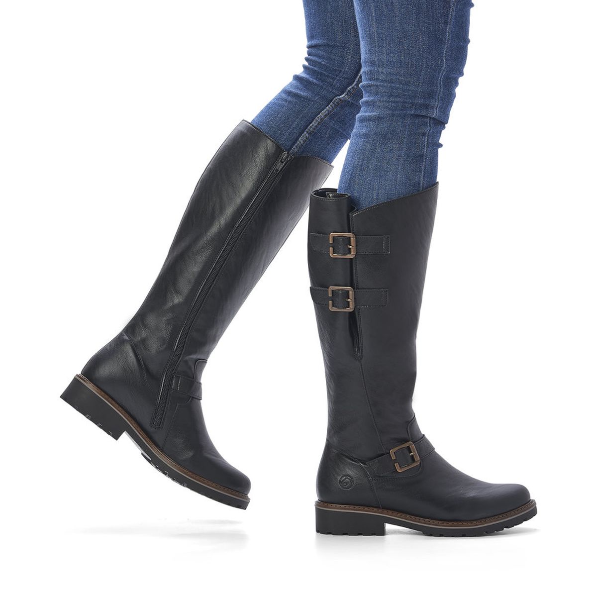 R6590 Zip High Boots