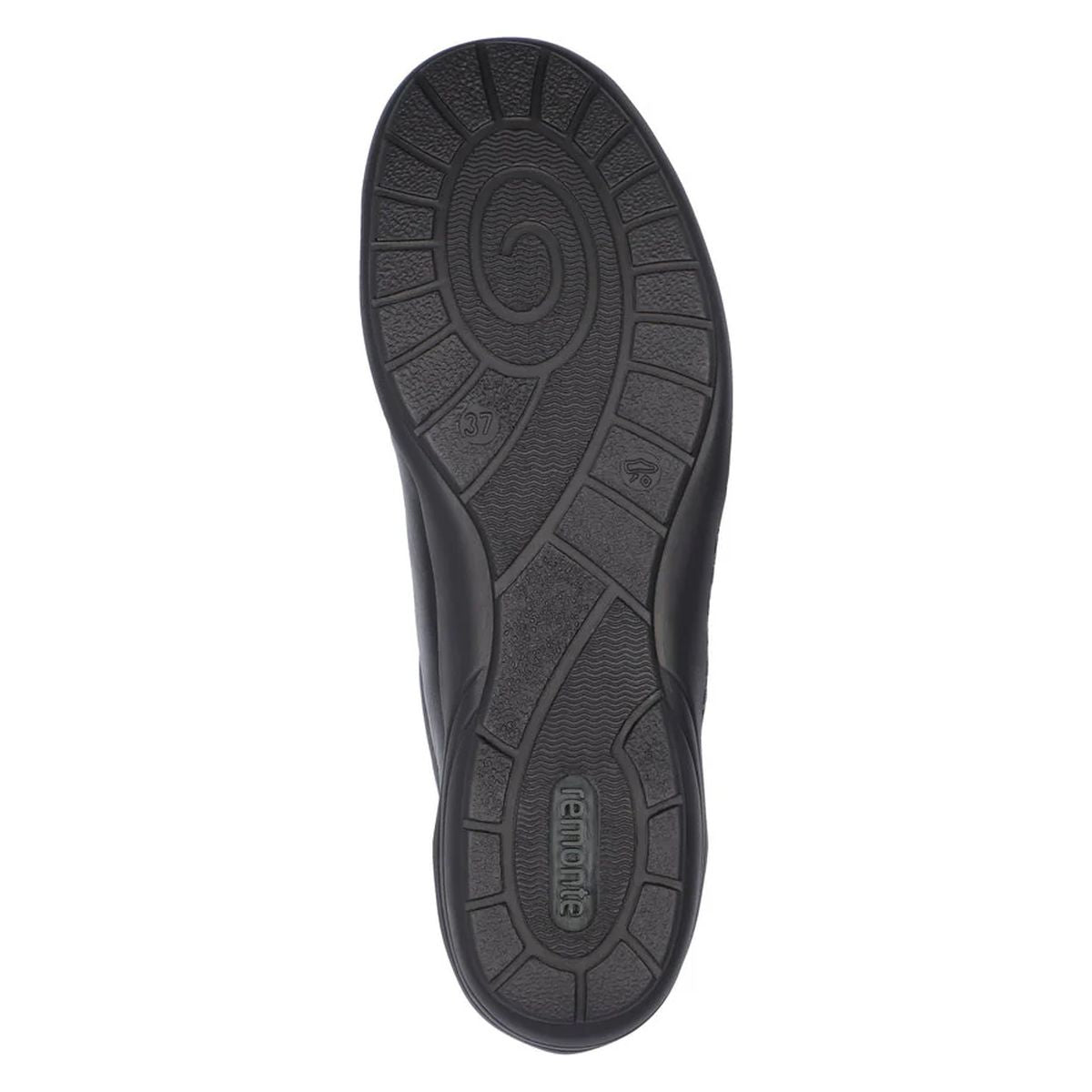 Remonte R7600 Women's Slip On Shoe in Black Patent