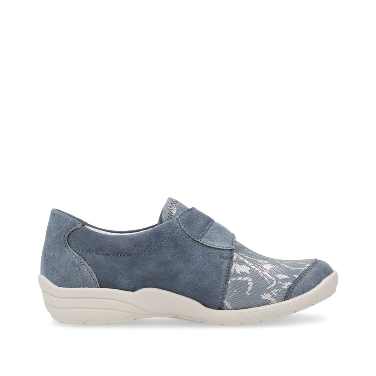 Remonte R7600 Women's Slip On Shoe in Blue