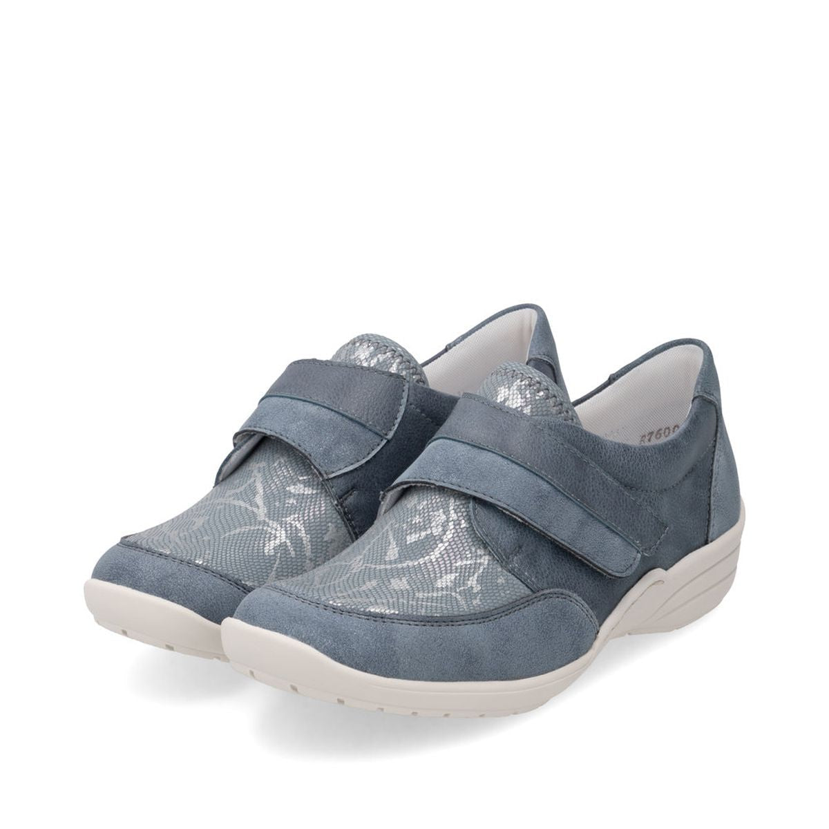Remonte R7600 Women's Slip On Shoe in Blue