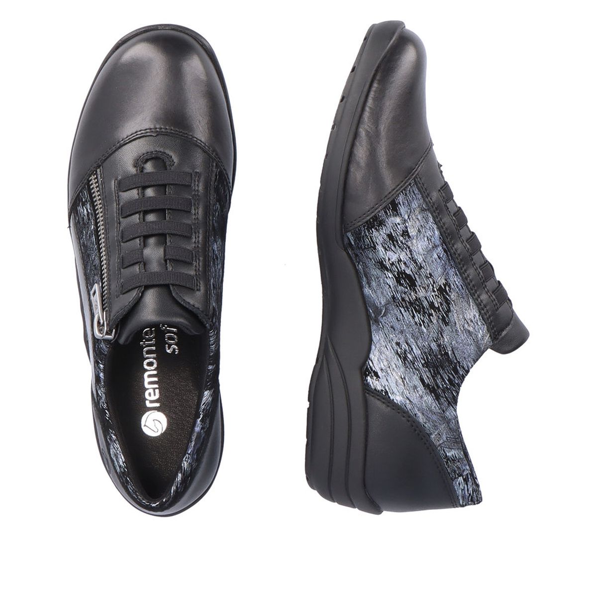 D7679 Lace Zip Shoe