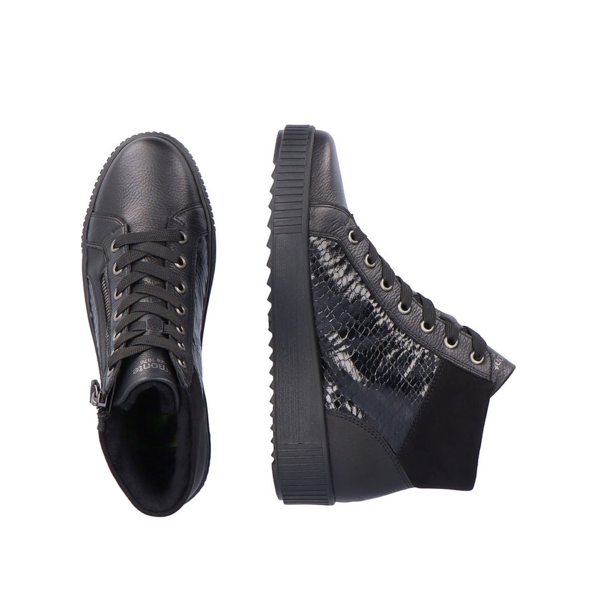 R7997 Lace Up Boots