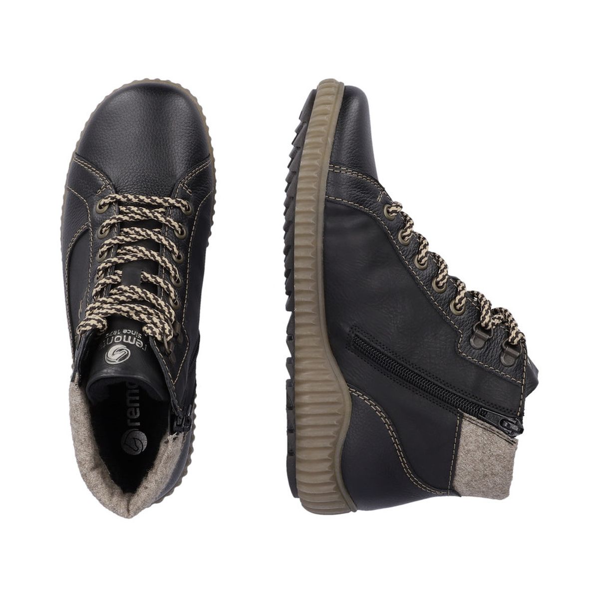 R8276 Lace Up Boots