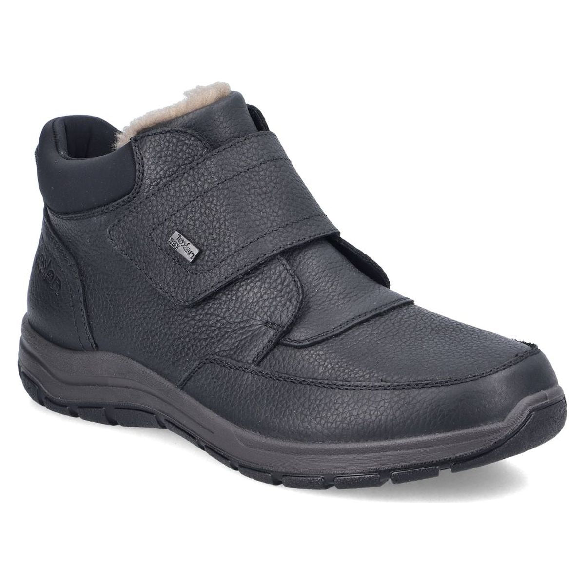 Rieker 03680 Men's Ankle Waterproof Boots - Black