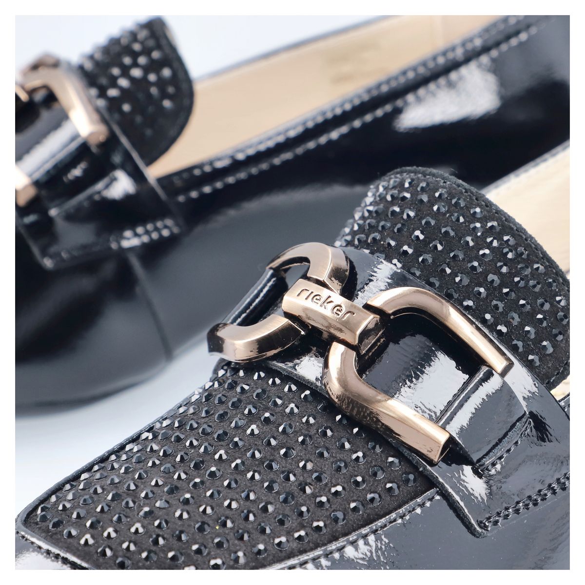 Rieker 45055 Women's Minesota Loafer in Black